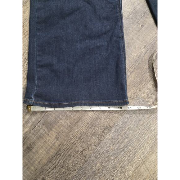 Universal Thread Jeans 4R High Rise Everyday Wide Leg Dark Wash Stretch NWOT - Picture 5 of 7